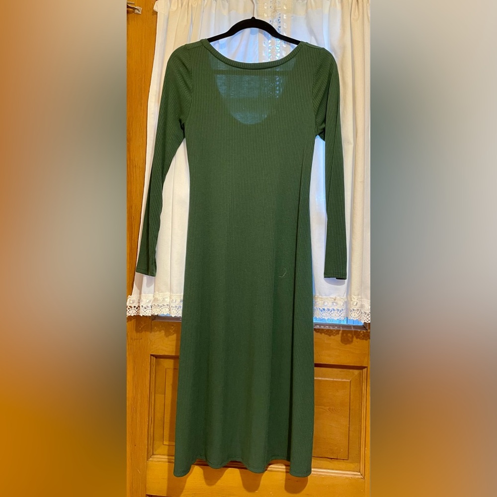 ModCloth Sweet Simplicity Dress Green L NWOT